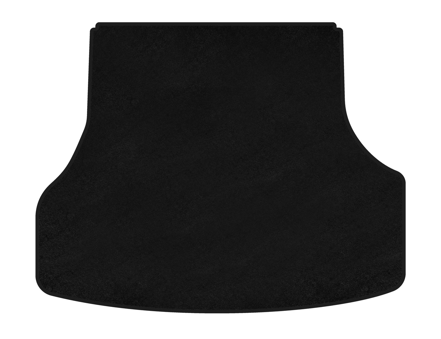 Trunk Mat Textile Premium (SD, Black) for Hyundai Genesis DH 2013-2016 - image 1