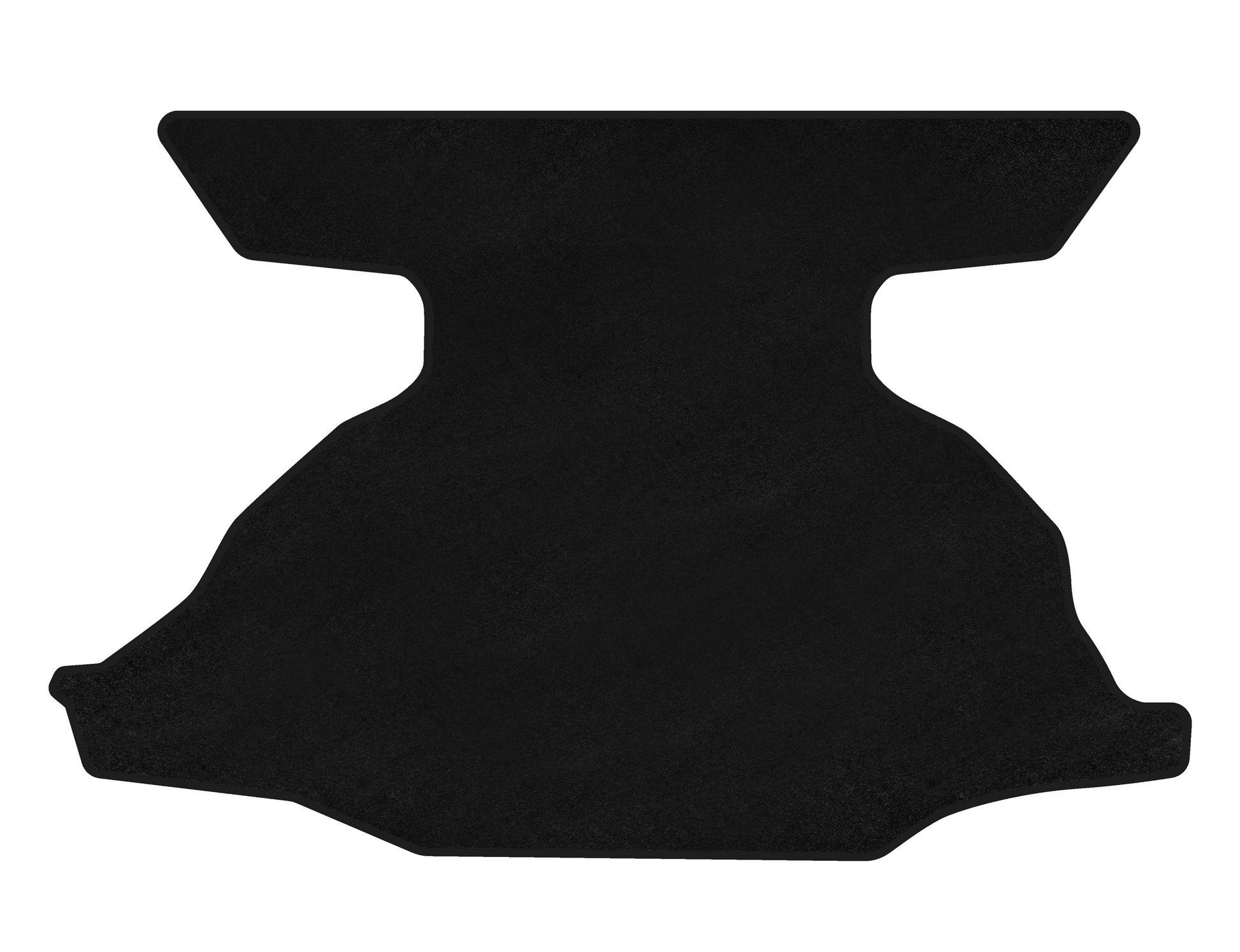 Premium Trunk Mat Textile (Coupe, Black) for Nissan 370Z 2008-2021 - image 1