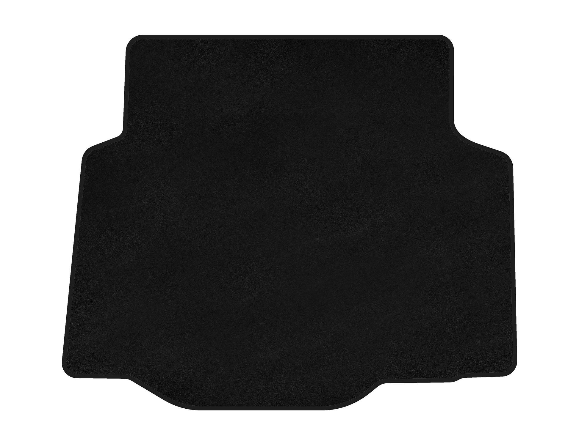 Premium Textile Trunk Mat (HB, Black) for Nissan Almera N16 2000-2006 - image 1