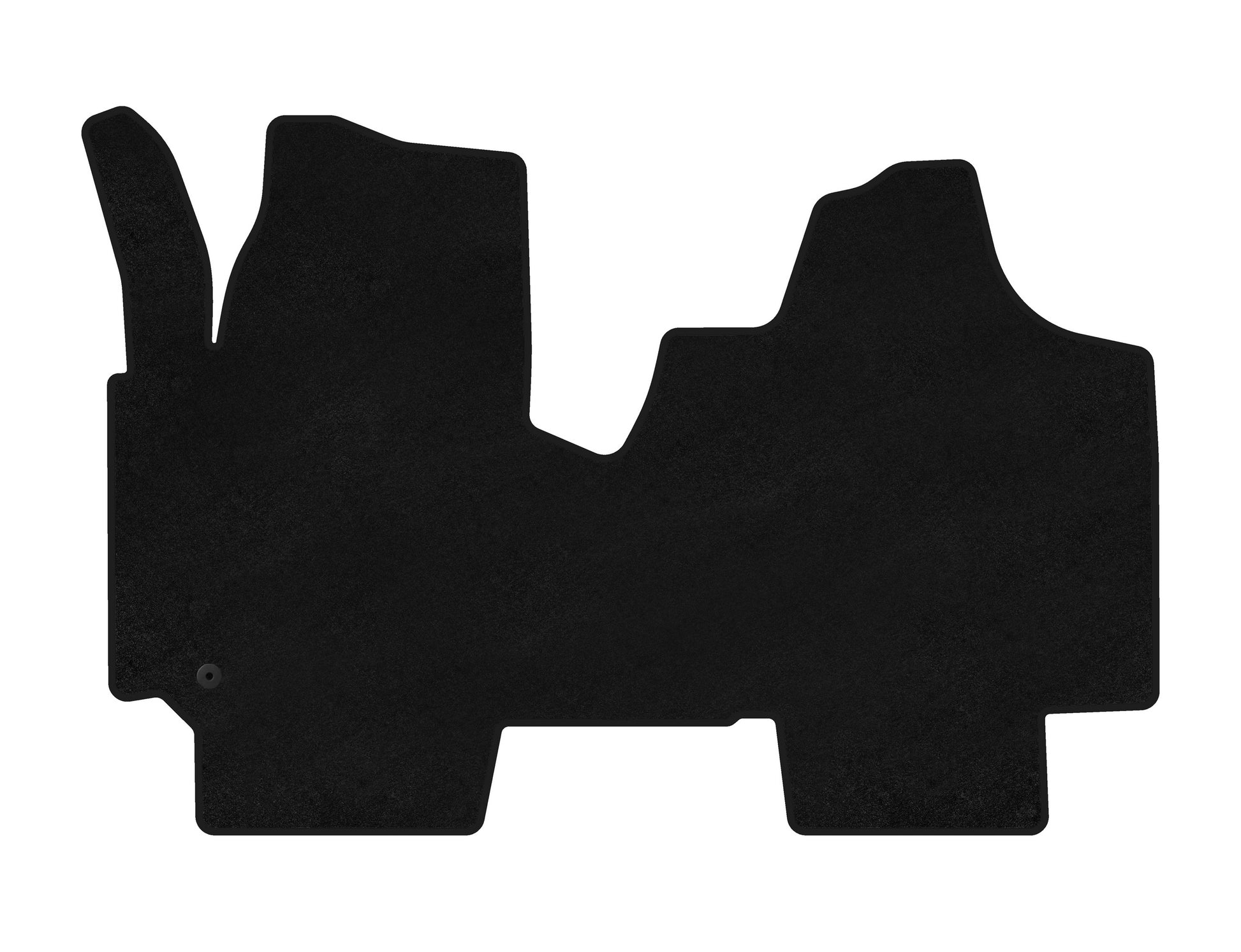Textile Floor Mats Classic (Black) for Fiat Scudo 2007-2015 - image 1