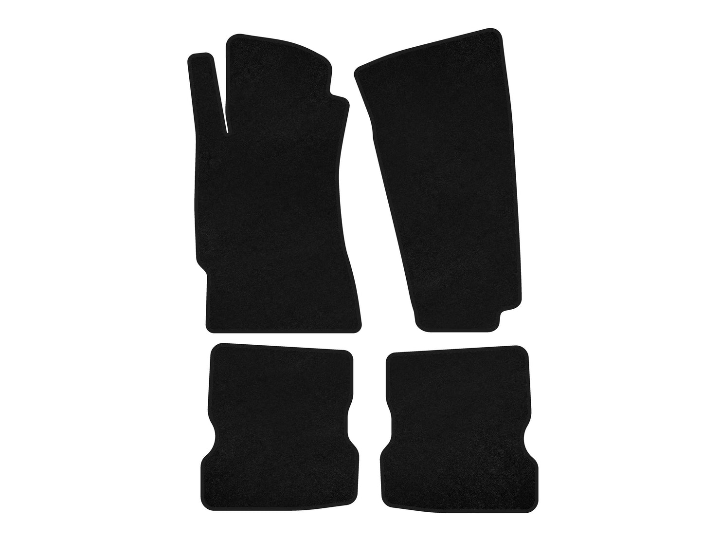 Textile Floor Mats Classic (black) for Mazda RX-8 2003-2012 - image 1