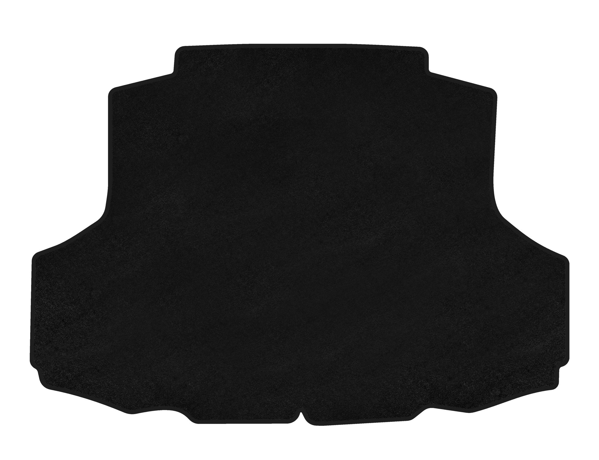 Trunk Mat Textile Classic (SD, Black) for Mitsubishi Lancer 9 2004-2008 - image 1