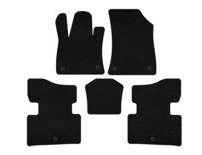 Textile Floor Mats Classic (Black) for Infiniti QX50 2018- - image 1