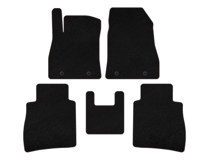 Textile Floor Mats Classic (SD, Black) for Nissan Sentra 2012-2019 - image 1