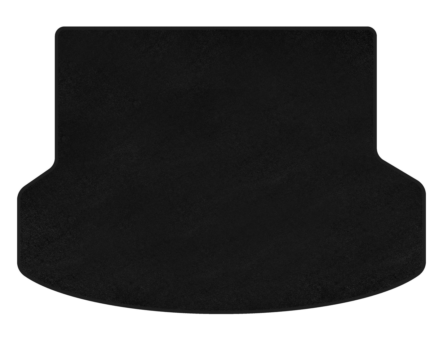 Trunk Mat Textile Premium (Europe, Black) for Hyundai IX-35 2010-2015 - image 1