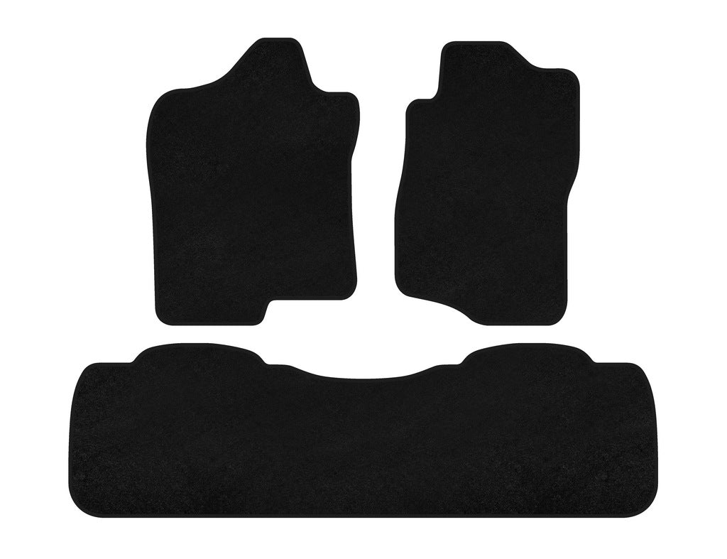 Textile Floor Mats Premium (Black) for Chevrolet Suburban 2007-2014 - image 1