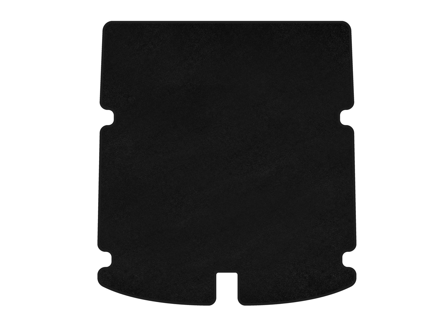Premium V-2 Textile Trunk Mat (Sedan, Black) for Audi A6 C7 2011-2017 - image 1