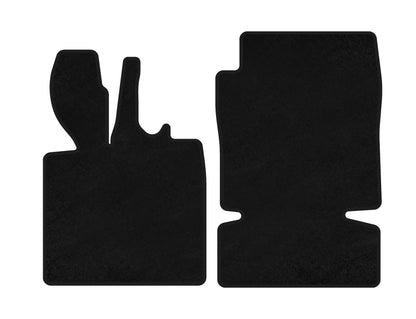 Textile Floor Mats Premium (2003-2007, Coupe, Black) for Smart 1998-2007 - image 1