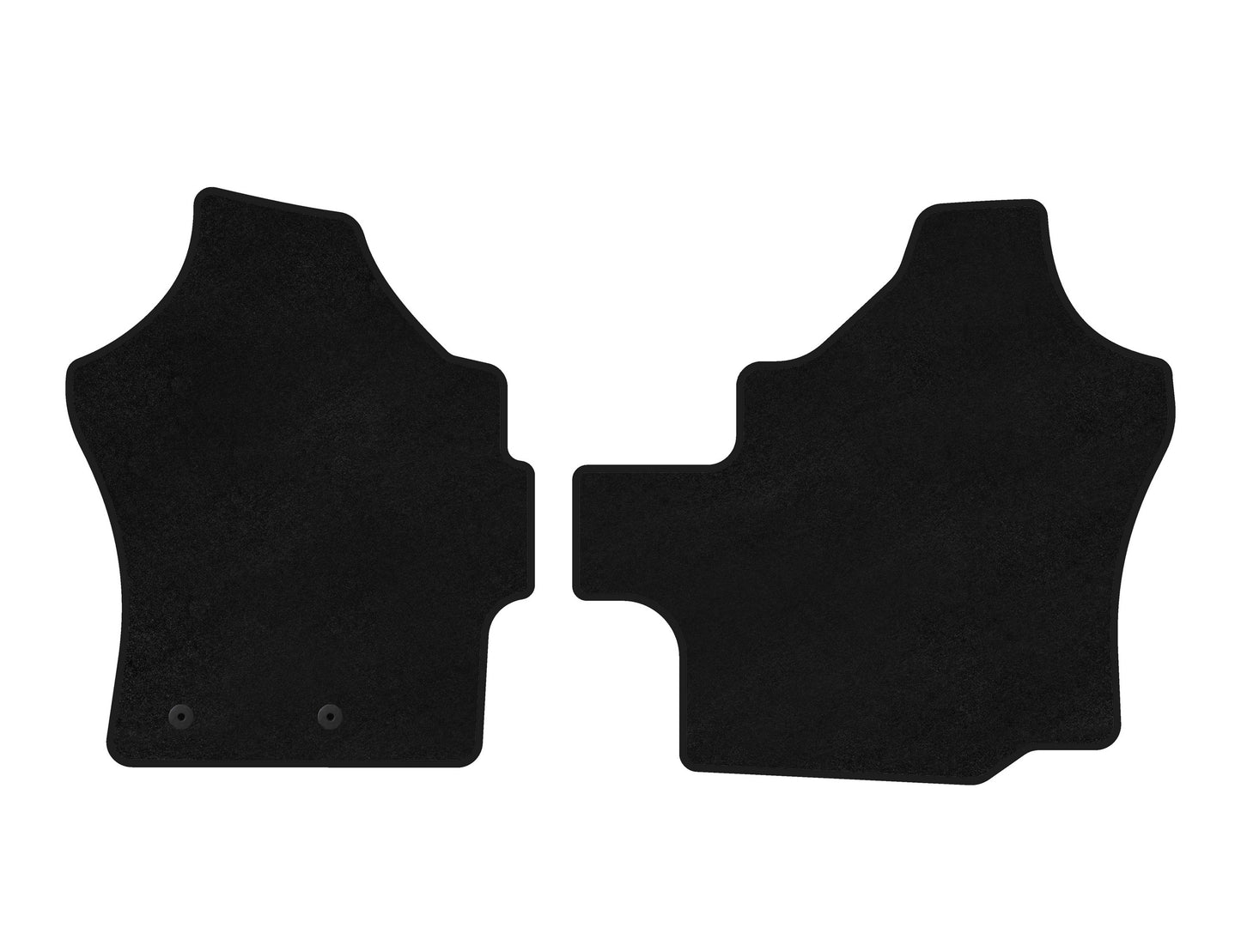 Textile Floor Mats Classic (black) for Toyota HiAce - image 1