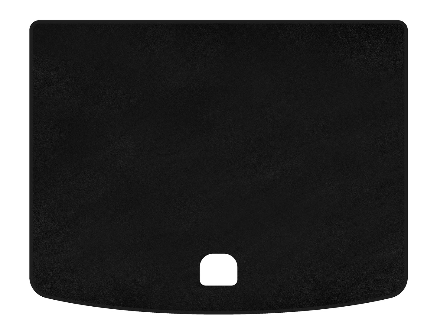 Premium Textile Trunk Mat (Black) for SsangYong Kyron 2005-2014 - image 1