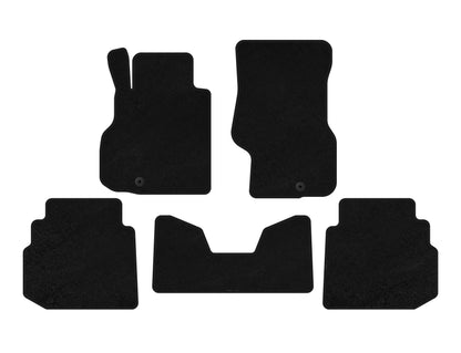 Classic Textile Floor Mats (For M35/45, Black) for Infinity M35/37/45 2003-2014 - image 1