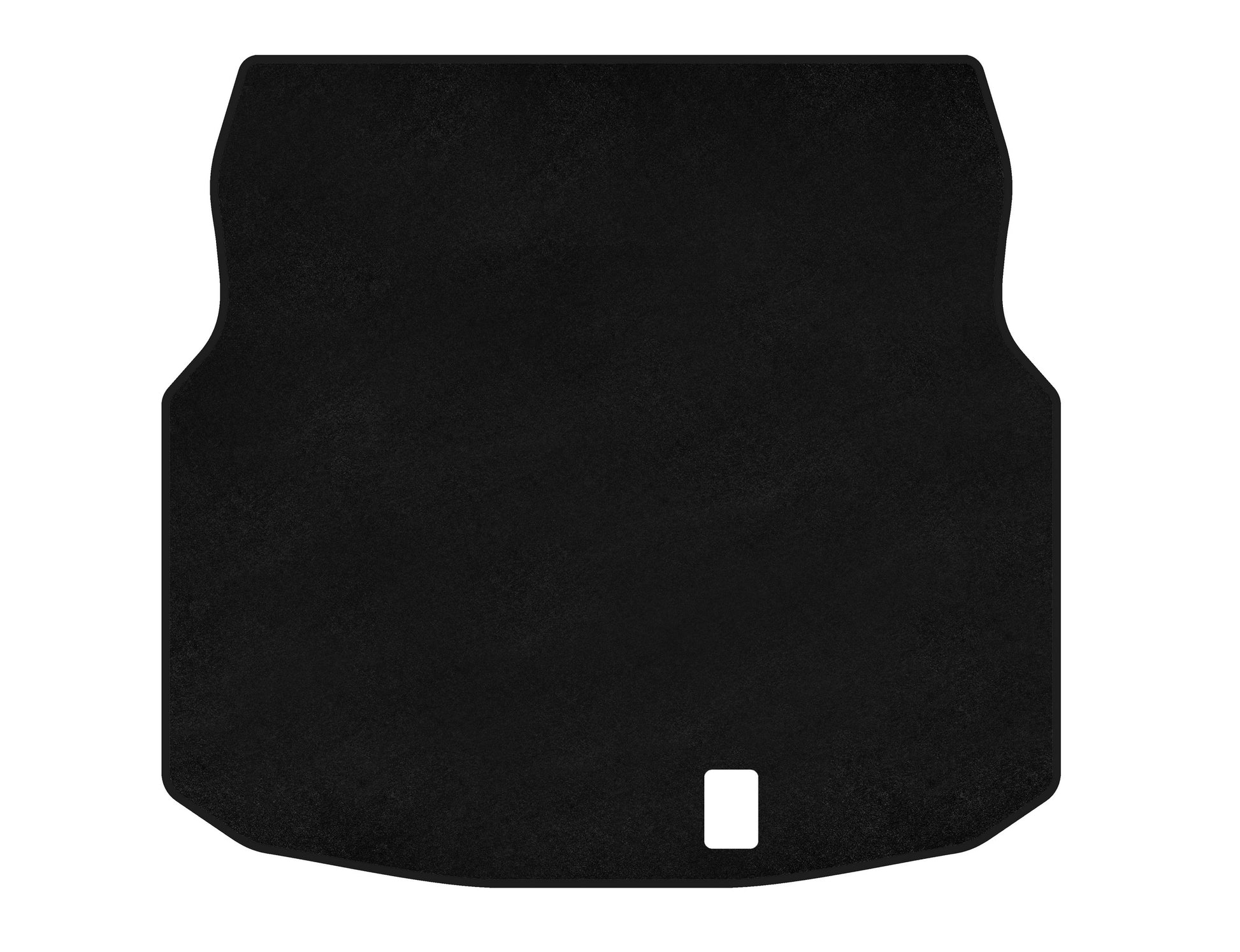 Premium Trunk Mat Textile (Coupe, Black) for Mercedes C-class W204 2007-2015 - image 1