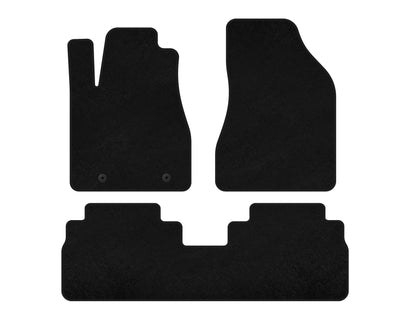 Textile Floor Mats Premium (Black) for BYD S6 2010-2016 - image 1