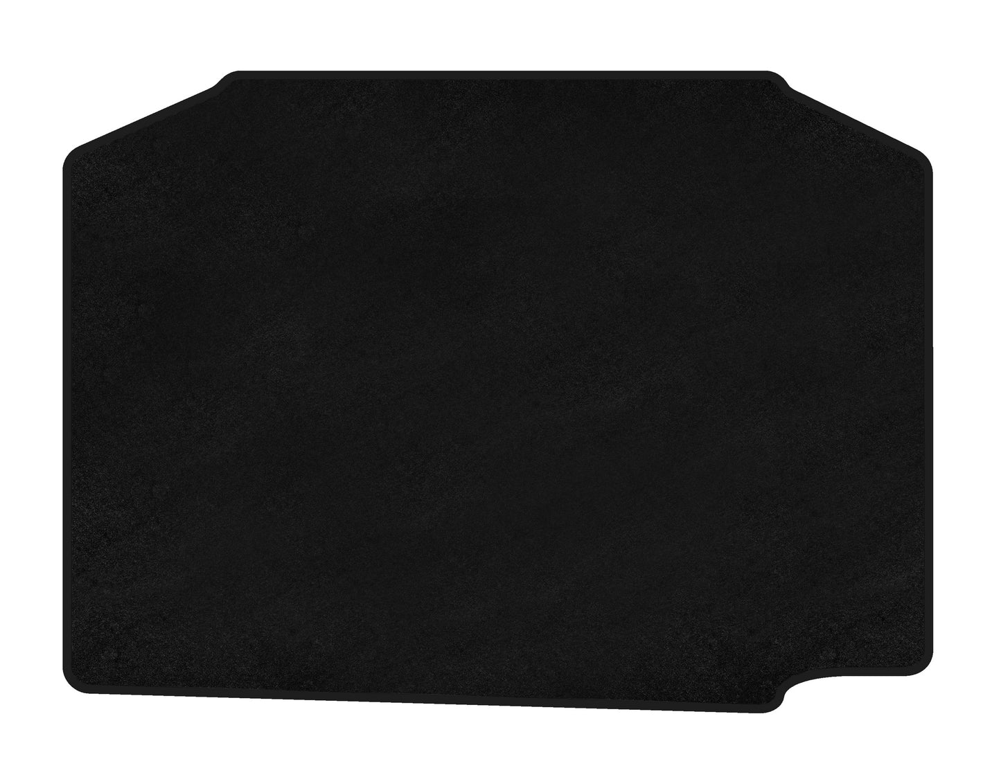 Premium Textile Trunk Mat (HB, Black) for Skoda Fabia 2007-2014 - image 1