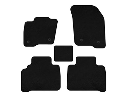 Textile Floor Mats Premium (Black) for Ford S-Max 2015- - image 2