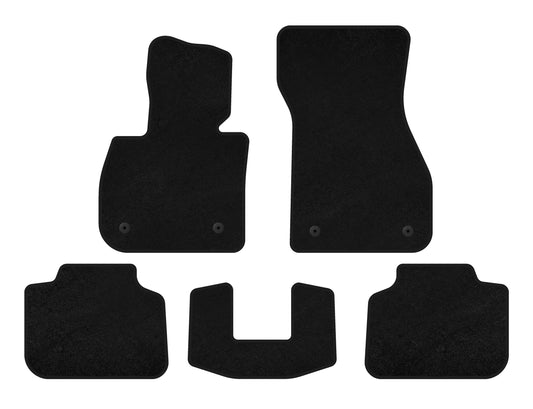 Textile Floor Mats Classic (Black) for BMW X1 F-48 2015-2022 - image 1