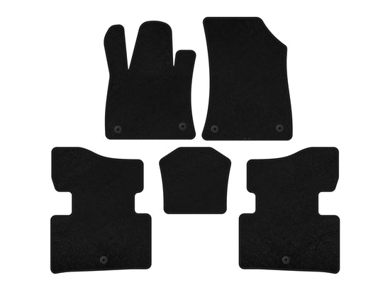 Textile Floor Mats Premium (Black) for Infiniti QX50 2018- - image 1
