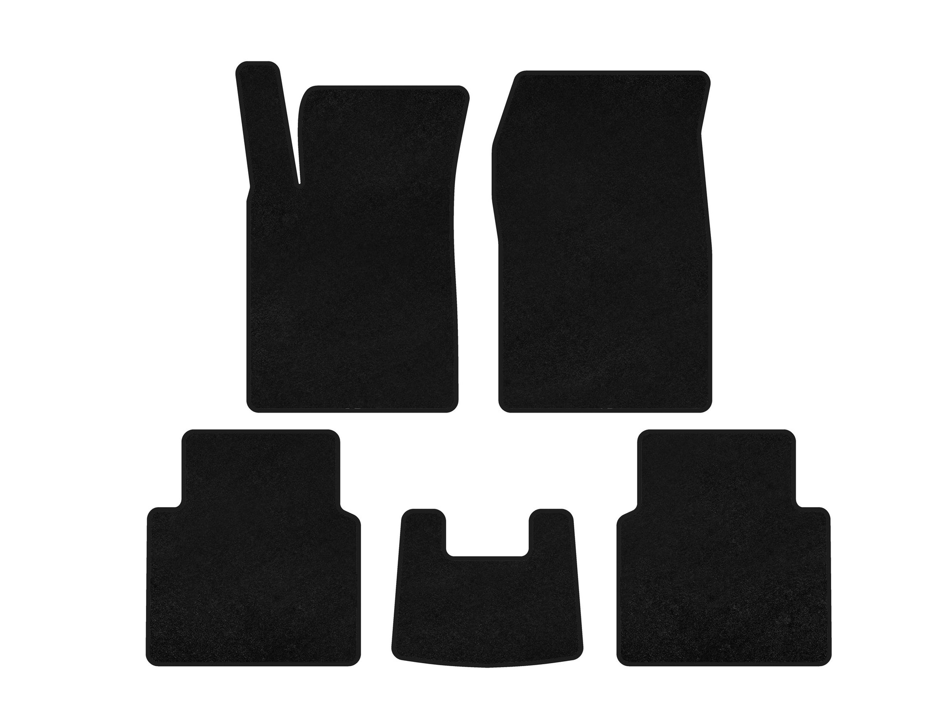 Textile Floor Mats Classic (HB, Black) for Opel Signum 2003-2008 - image 1