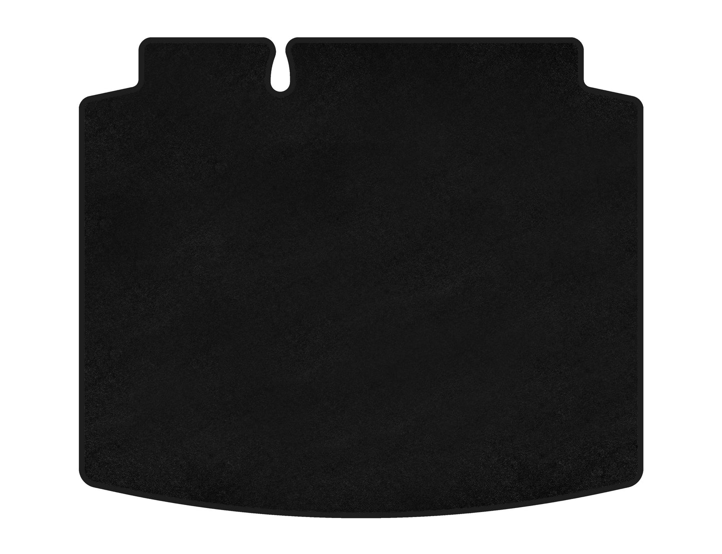 Textile Trunk Mat Classic (HB, 5-door, Black) for Seat Leon 2005-2012 - image 1