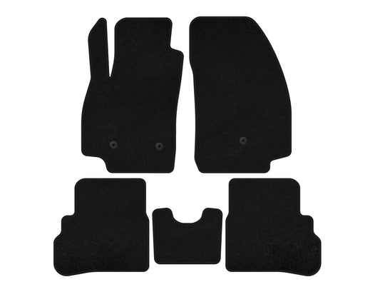 Premium Textile Floor Mats (2018-2023, Black) for Chevrolet Spark 2015-2023 - image 2