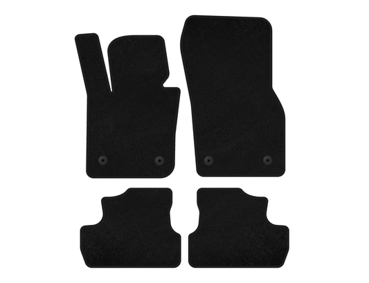 Textile Floor Mats Premium (for S F56, Black) for Mini Cooper F55/56/57 2014-2023 - image 1