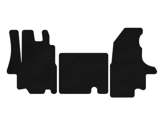 Classic textile rugs (black) for Opel Movano 2004-2010 - image 1