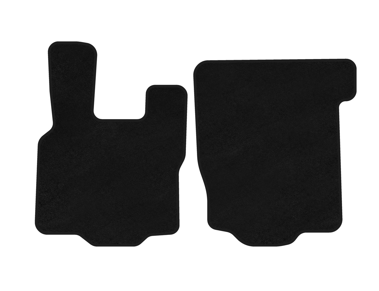 Premium textile rugs (Black) for DAF XF105 2005-2013 - image 2