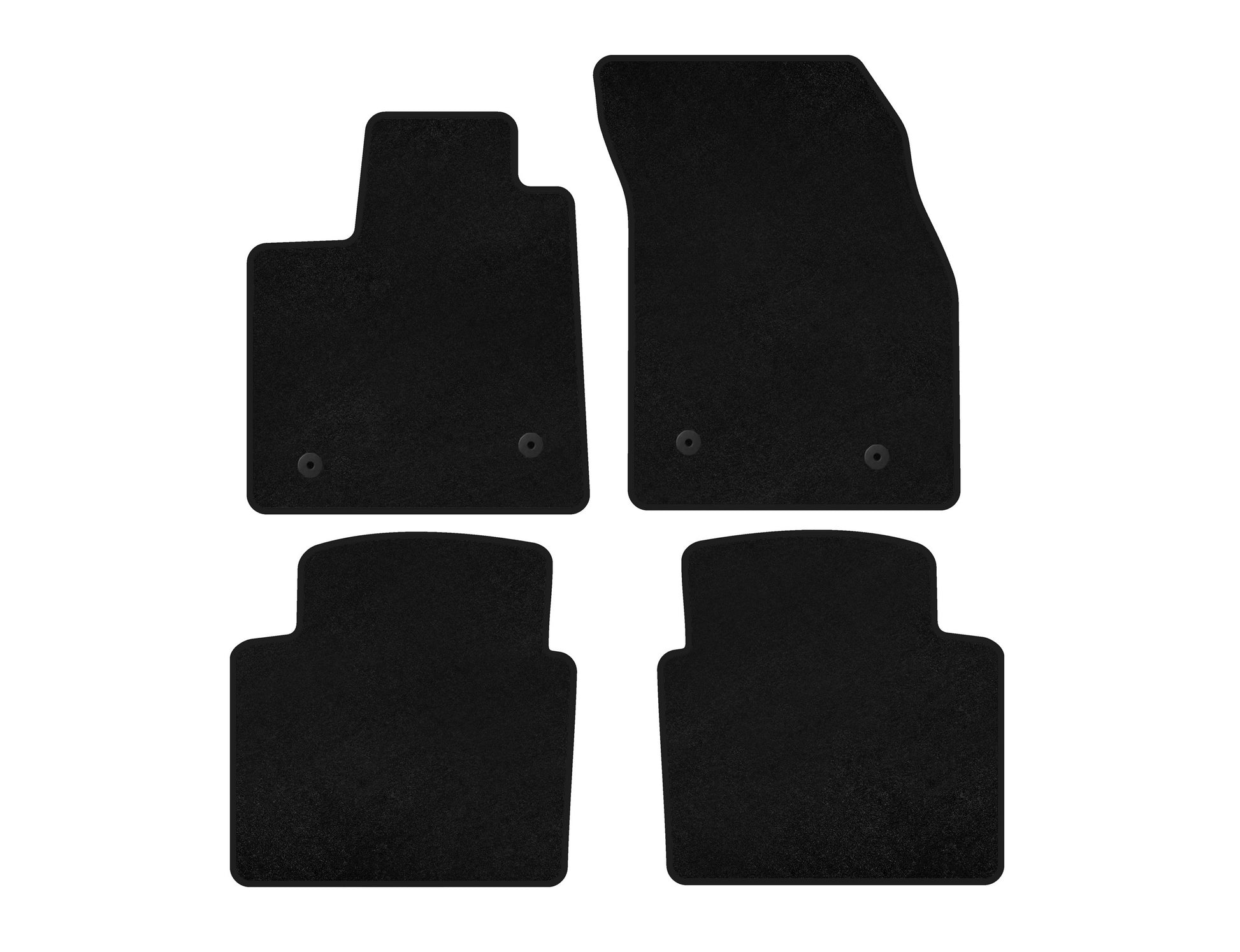 Textile Floor Mats Premium (SW, Black) for Ford Focus IV 2018- - image 1