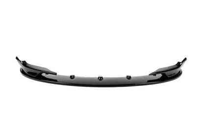 Clearance Front Bumper Lip DPT Flap V-3 (for M-Sport, Gloss Black) for BMW 4 Series F-32 2012-2020 - image 1