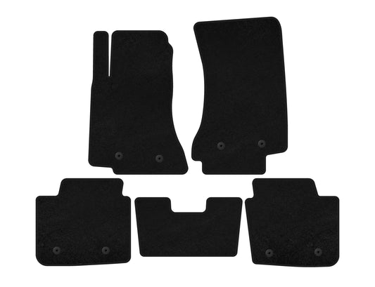 Textile Floor Mats Classic (SD, Black) for Opel Omega B 1994-2003 - image 1