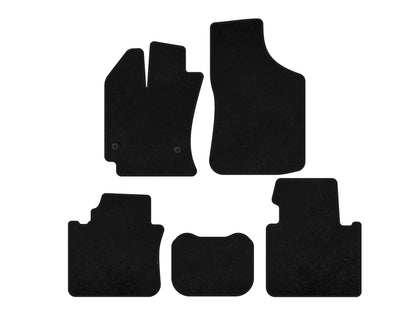 Textile Floor Mats Premium (Black) for Toyota Venza 2008-2017 - image 1