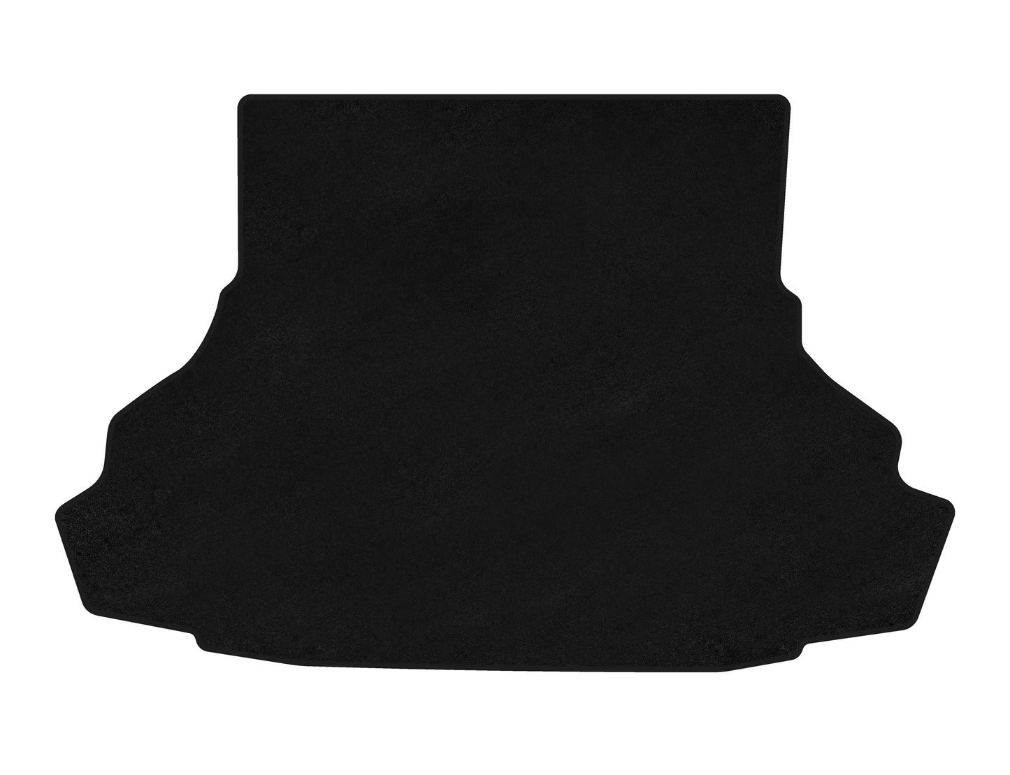 Premium Textile Trunk Mat (2015-2017, Convertible, USA, Black) for Ford Mustang 2015-2023 - image 1