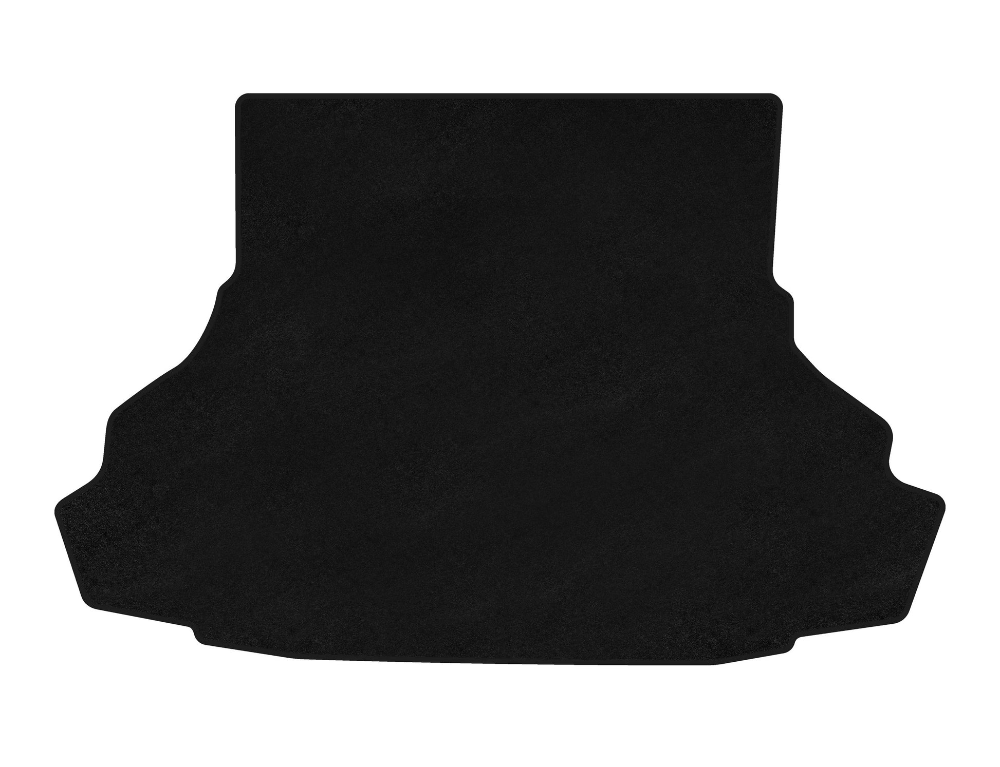Premium Textile Trunk Mat (2015-2017, Convertible, USA, Black) for Ford Mustang 2015-2023 - image 1