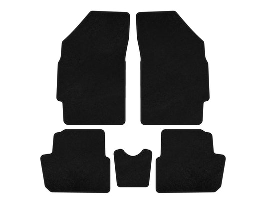 Textile Floor Mats Premium (HB, Black) for RAVON R2 2016-2020 - image 1