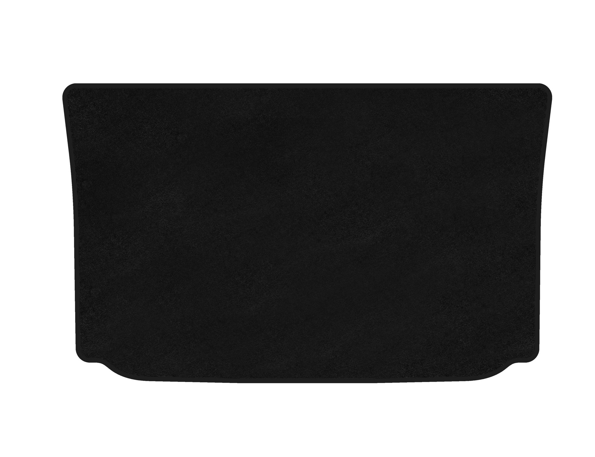 Premium textile trunk mat (Before restyling, Black) for Ford Ecosport - image 1