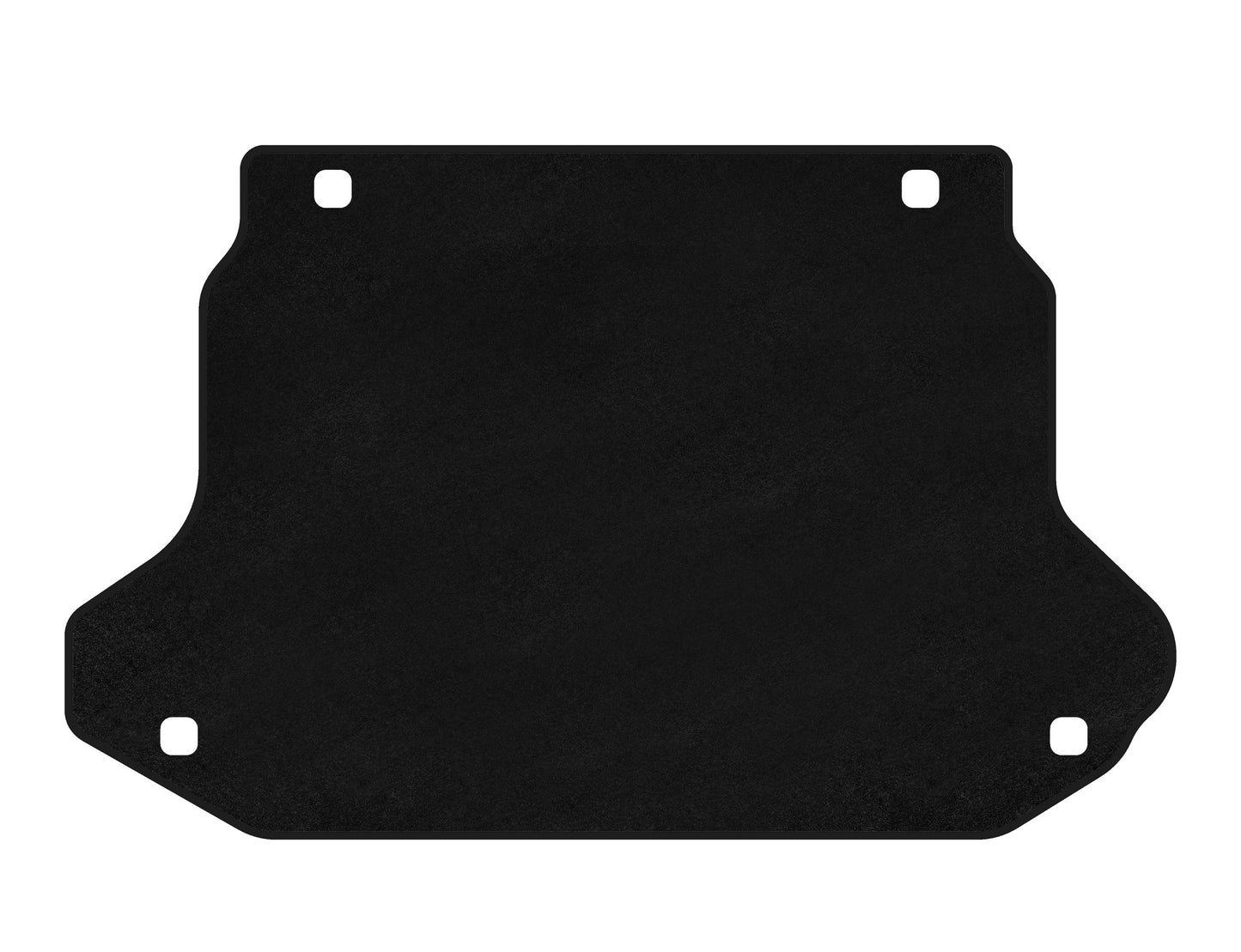 Premium Textile Trunk Mat (Black) for Honda CRV 2001-2006 - image 1