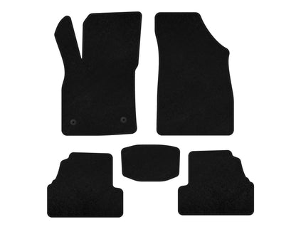 Textile Floor Mats Classic (2019-2023, Black) for Chevrolet Trax 2012-2023 - image 1