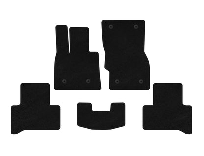 Textile Floor Mats Classic (Black) for Alfa Romeo Stelvio 2016- - image 1
