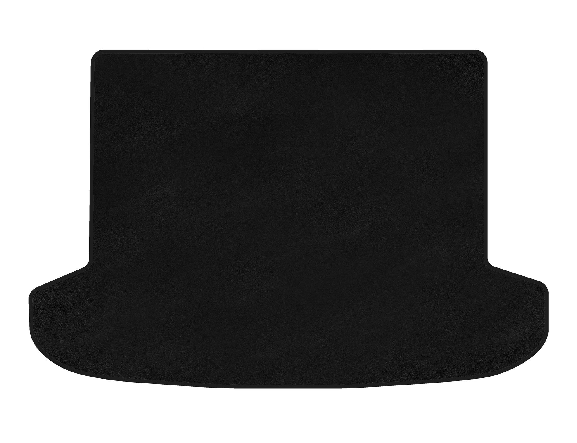 Trunk Mat Textile Premium (Europe, Black) for Hyundai Tucson TL 2016-2021 - image 1