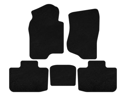 Textile Floor Mats Classic (2 Rows, Black) for Cadillac Escalade 2007-2014 - image 2