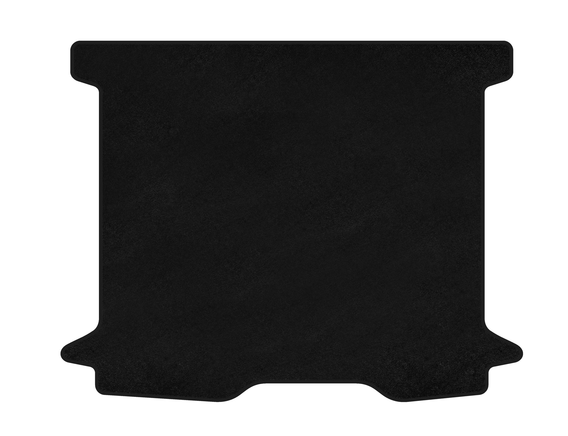 Trunk Mat Textile Classic (Black) for Dacia Dokker 2013-2022 - image 1