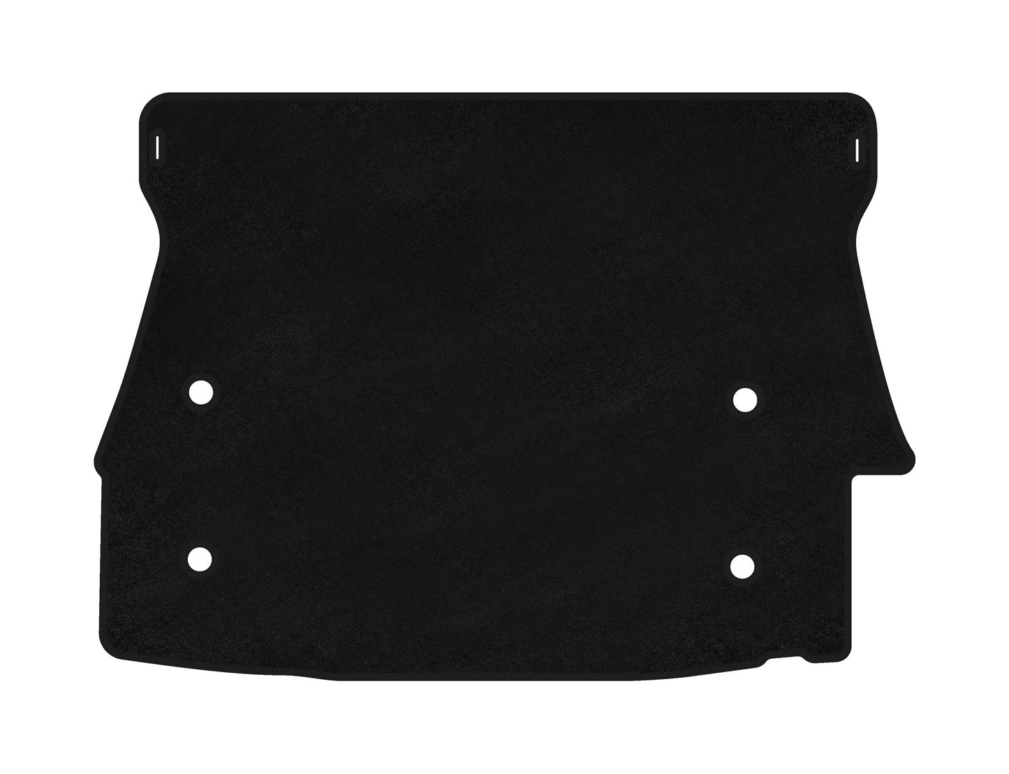 Textile Trunk Mat Classic (Coupe, Black) for BMW 3 Series E36 1990-2000 - image 1