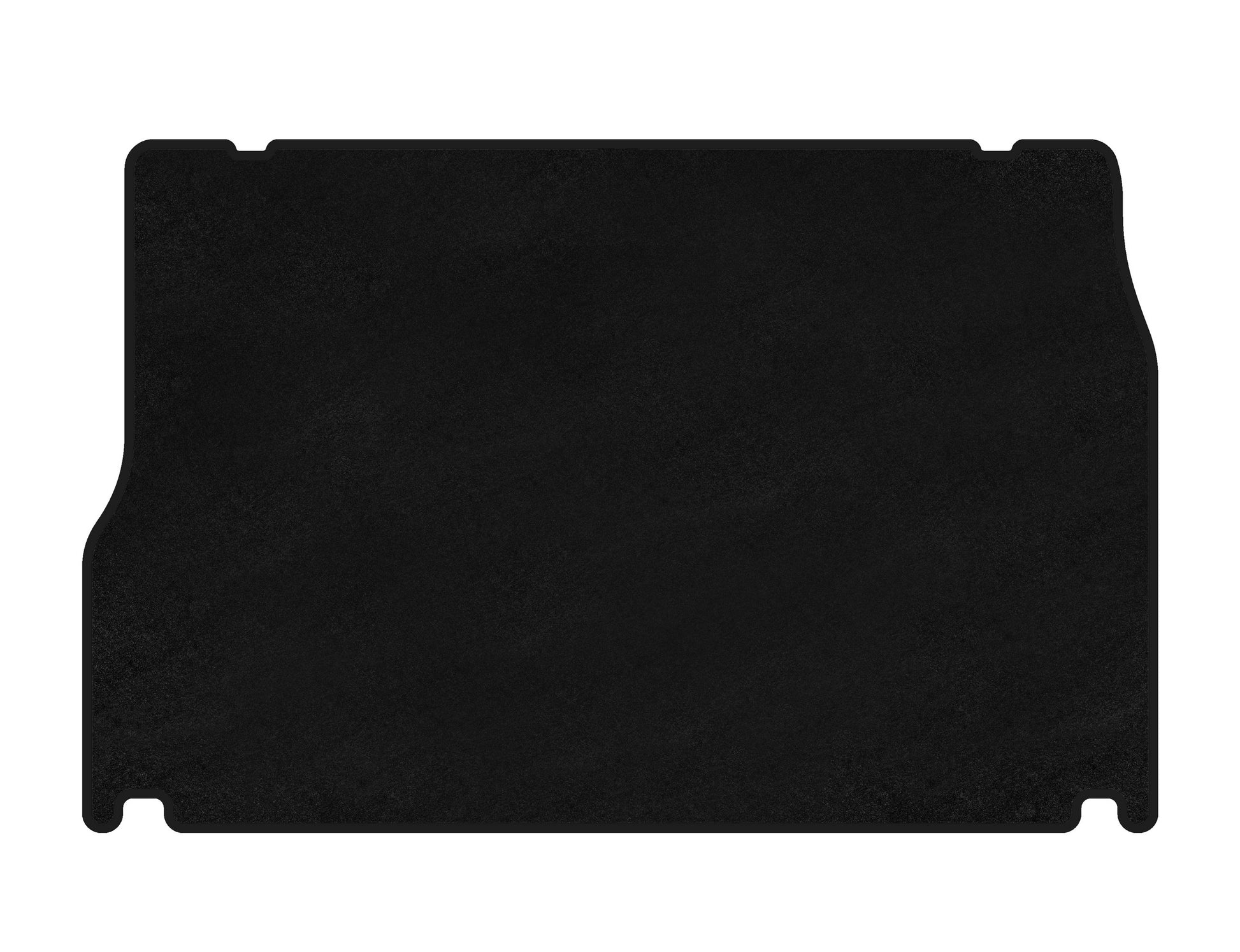 Premium Textile Trunk Mat (Black) for Opel Meriva 2002-2010 - image 1