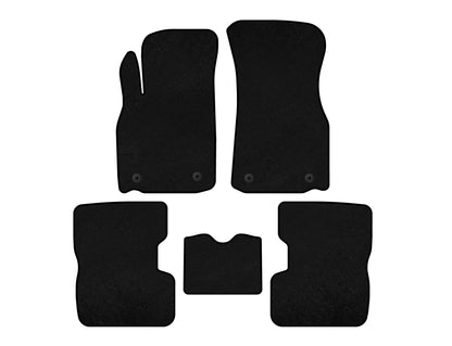 Textile Floor Mats Premium (Black) for MG 3 2011-2024 - image 1
