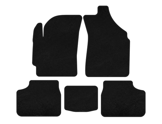 Textile Floor Mats Classic (Black) for Daewoo Matiz 1998-2008 - image 1