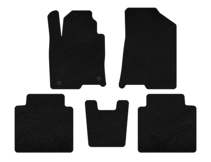 Textile Floor Mats Classic (SD, Black) for Hyundai Grandeur 2017- - image 1