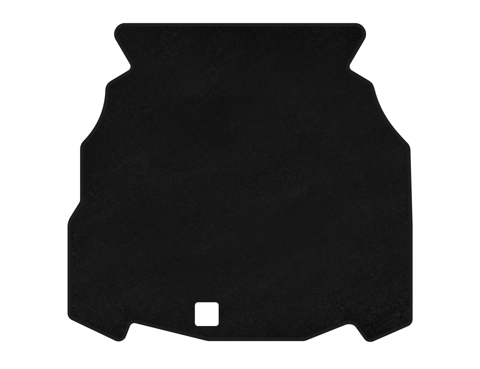 Trunk mat textile Classic (SD, Black) for Mercedes C-class W203 2000-2007 - image 1