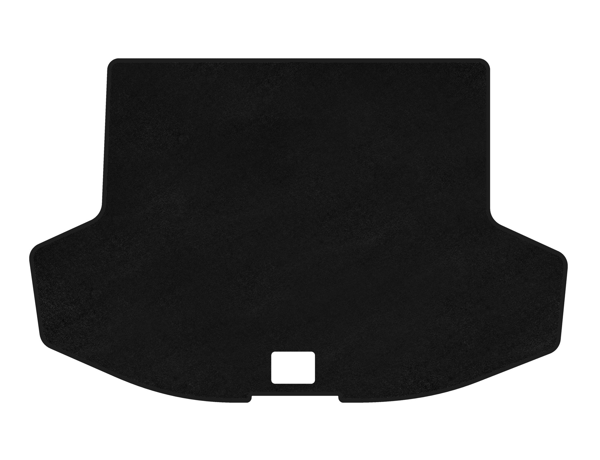 Premium Textile Trunk Mat (HB, Black) for Mitsubishi Lancer X 2008- - image 1