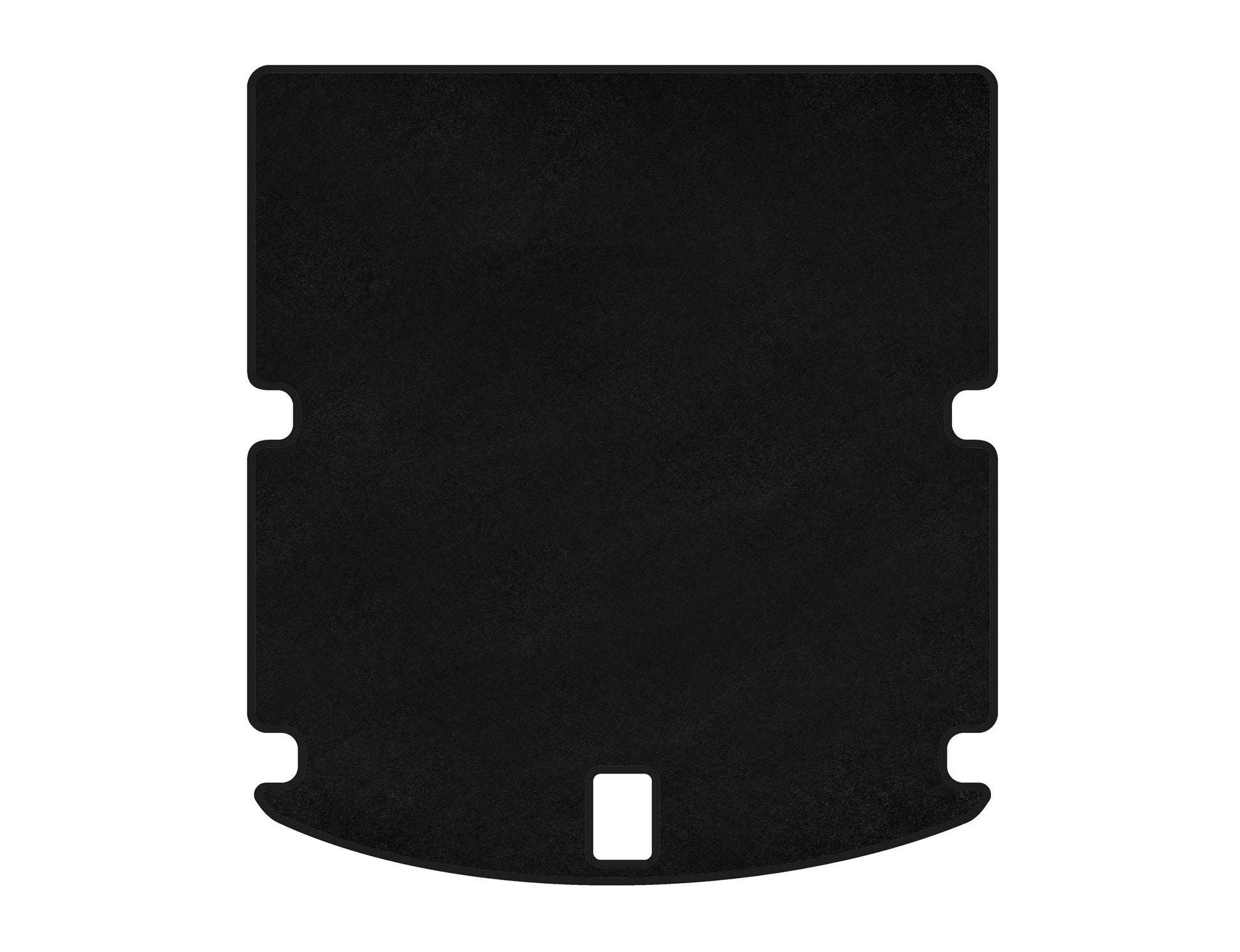 Classic textile trunk mat (Sedan, Black) for Audi A4 B9 2015-2024 - image 1