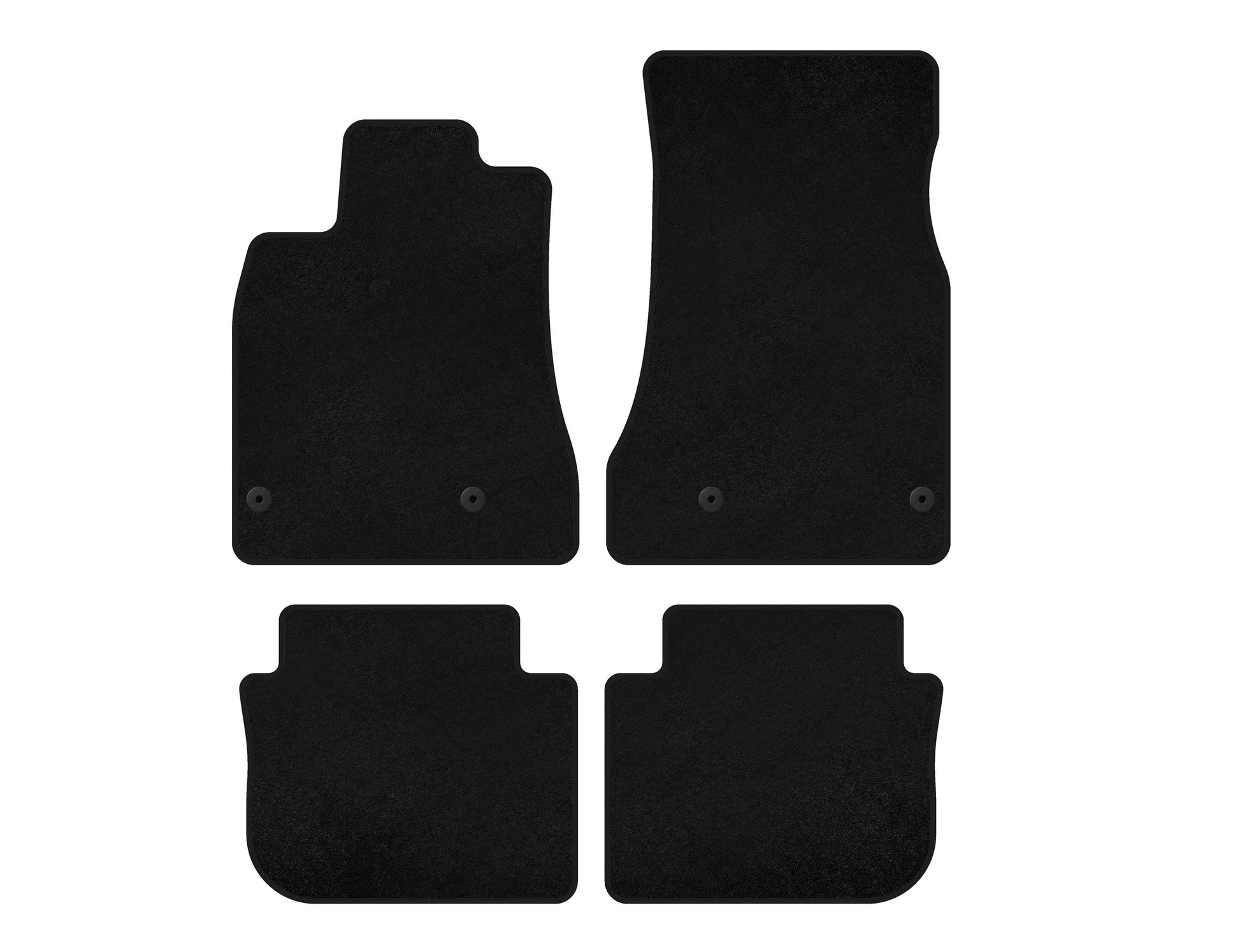 Textile Floor Mats Classic (black) for Lexus GS 1998-2004 - image 1